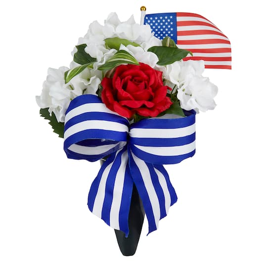 Hydrangea & Rose Remembrance Cone by Ashland®